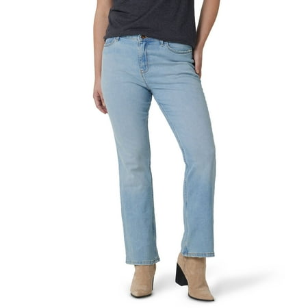 Women's Wrangler High-Rise Bootcut Jeans Color: Stonewash Size: 14X32