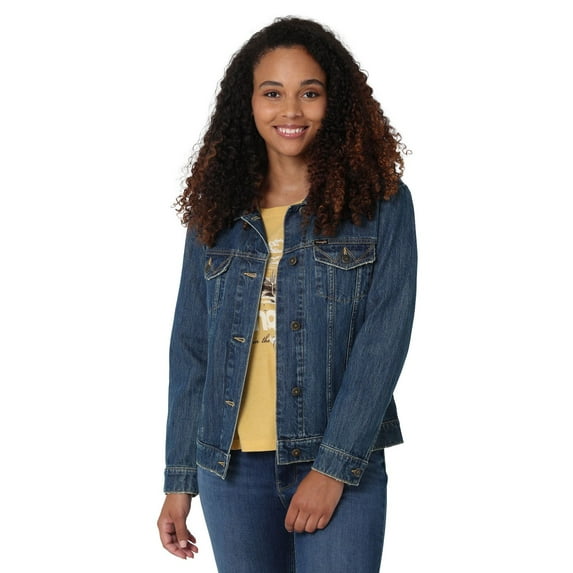 Women's Wrangler Memory Maker Denim Jacket Color: Dirt Road Size: X LARGE