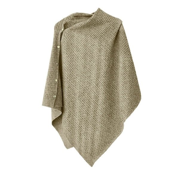 Women's Wraps Knitted Cape Shawl For Autumn And Winter Paired With High End Cover Up Fashionable Early Autumn Jacket Women'S Camisole, Women's Accessories Wraps