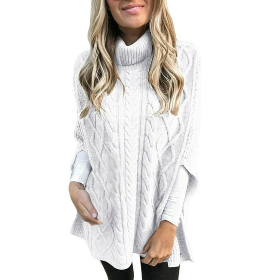 Women's Wraps Latested 2022 Lady Long Sleeves Plus Size Dress High Neck Sweater, Women's Accessories Wraps S
