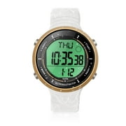 Womens watch with timer 10 ATM 330ft Waterproof Suitable for Swimming and Diving with Silicone Band,Backlight, Alarm Clock, Stopwatch, Calendar, Dual Time Zone