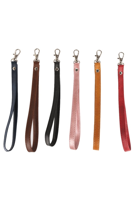 Women's Wristlet Strap Keychain(6 Pack),Wristlet Strap for Key, Hand Wrist Lanyard Key Chain Holde