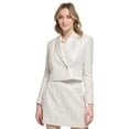 thumbnail image 1 of Women's X-Fit Rainbow Pastel Tweed Blazer Oatmeal Multi 10, 1 of 1