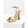 thumbnail image 1 of Women's Y2K Inspired Platform Heeled Sandals With Geometric Heel, 1 of 8