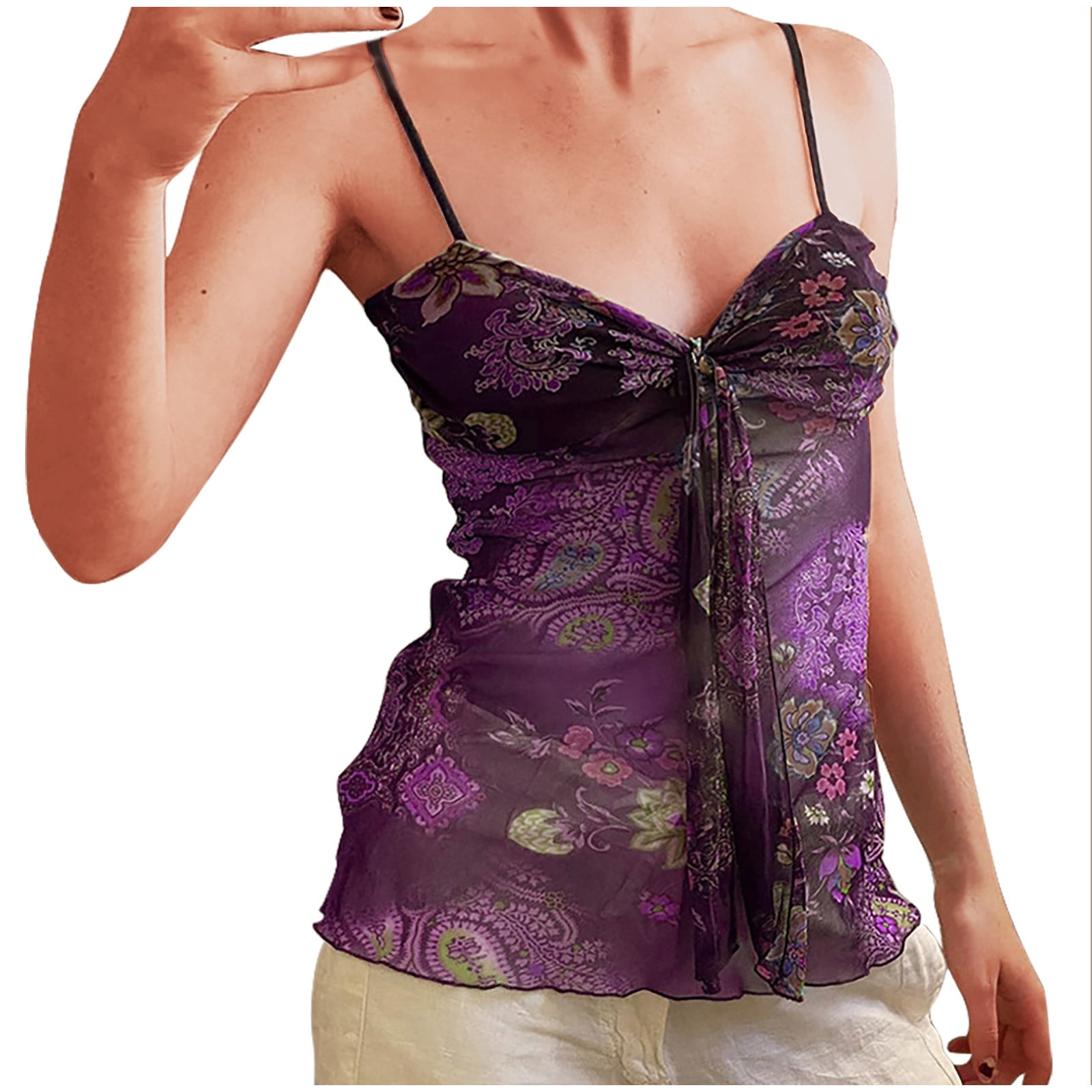 Aofany Girls Camisole Tank Tops Cami Sleeveless Spaghetti Straps Undershirts Summer Blouses Size 3 14 Years