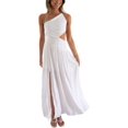 thumbnail image 1 of Women's Y2k Cut Out Backless Maxi Dress Bodycon Long Flowy Dresses Summer Boho Spaghetti Strap Low Cut Cami Dress Clubwear, 1 of 15