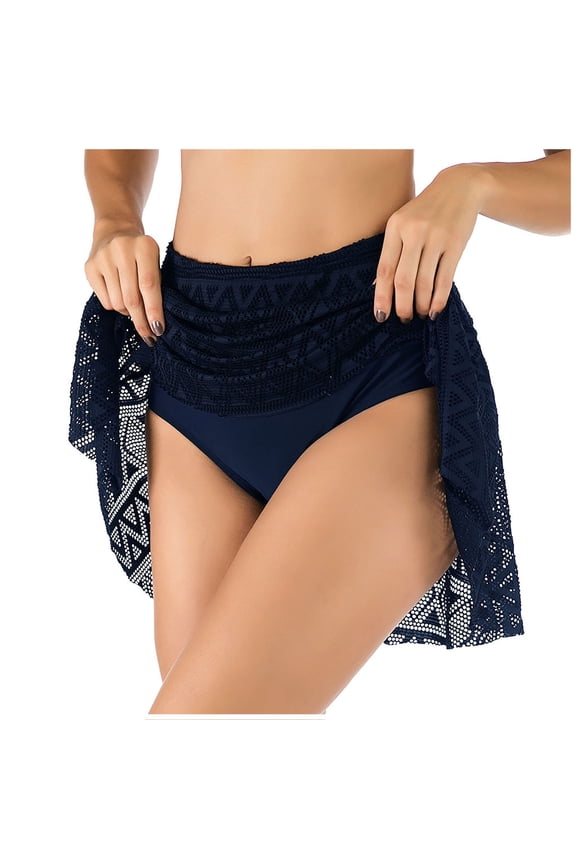 Women's Y2k Lace Half Slip Skirt Low Rise Pleated Ruffle LaceTrim Mini Skirt Layered Flowy Short Skirts Underskirt, 2025 Under 10 Dollar Limited Time Clearance