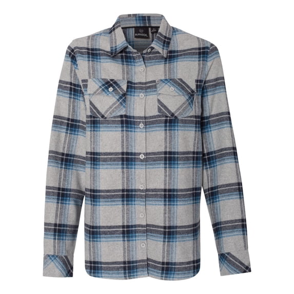 Women's Yarn-Dyed Long Sleeve Flannel Shirt - 5210