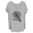 thumbnail image 1 of Women's Yellowstone Crow Yow Can't Reason With Evil  Graphic T-Shirt, 1 of 4