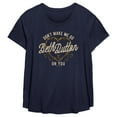 thumbnail image 1 of Women's Yellowstone Don't Make Me Go Beth Dutton Barbwire Heart  Graphic T-Shirt, 1 of 3