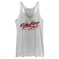 thumbnail image 1 of Women's Yellowstone Dutton Ranch Bull So Wild, So Angry  Racerback Tank Top White Heather Large, 1 of 4