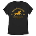 thumbnail image 1 of Women's Yellowstone Dutton Ranch Horse Logo Graphic T-Shirt, 1 of 4