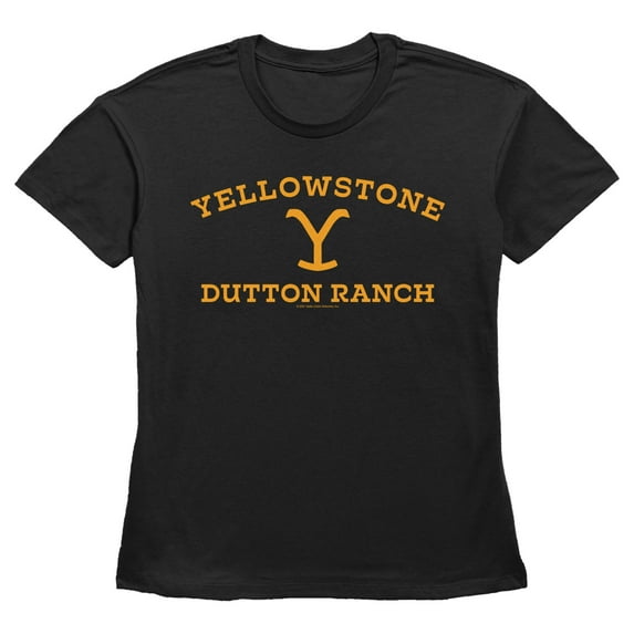 Women's Yellowstone Large Dutton Ranch Brand Graphic T-Shirt