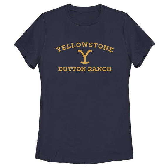 Women's Yellowstone Large Dutton Ranch Brand Graphic T-Shirt