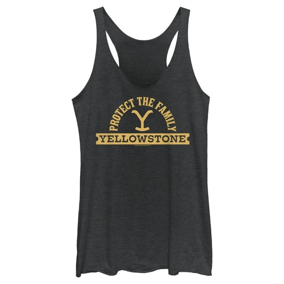 Women's Yellowstone Protect The Family  Racerback Tank Top