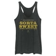 thumbnail image 1 of Women's Yellowstone Sorta Sweet Sorta Beth Dutton  Racerback Tank Top, 1 of 4