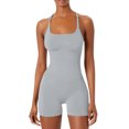 thumbnail image 1 of Women's Yoga Bodysuit Fitness Outfit, Nylon, Quick-Dry, Breathable, with Beautiful Back for Yoga & Gym, 1 of 4