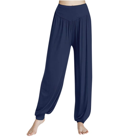 Women's Yoga Joggers, Cozy Pilates Sweatpants Casual Loose Comfy High Waisted Tummy Control Lounge Pants Athletic Leggings