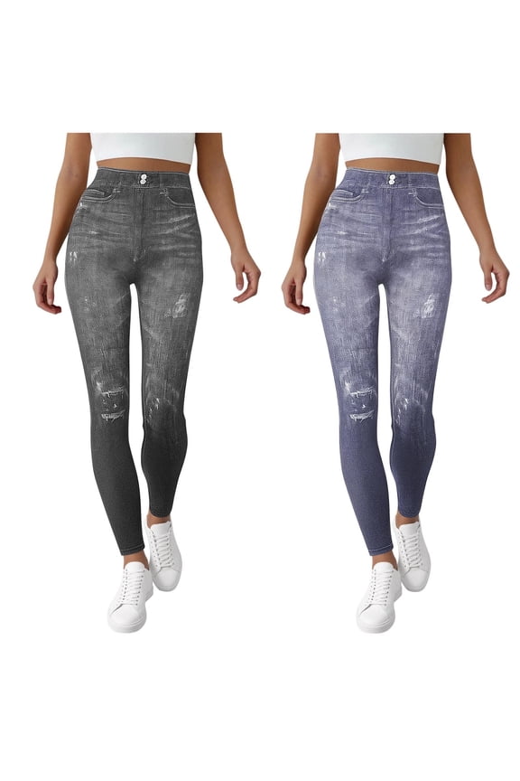 Women's Yoga Leggings Pants Trousers Bottoms Printed Fitness Running Gym Sports Workout Stretchy Soft Breathable Squat Proof Casual Daily Lounge Home Athletic Pilates Zumba Travel Essentials