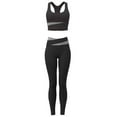 thumbnail image 1 of Women's Yoga Outfits 2 piece Set Workout Tracksuits Sports Bra High Waist Legging Active Wear Athletic Clothing Set-M, 1 of 4