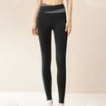 thumbnail image 1 of Women's Yoga Pants High Waist Hip Lifting Fitness Stretchy Workout Pants Running Sports Tights Black XL, 1 of 5