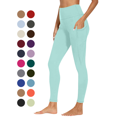 thumbnail image 1 of Women's Yoga Pants High Waist Tummy control Leggings with Pockets Casual Fitness Running Gym Comfort Buttery Soft Workout Tights, 1 of 10