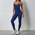 thumbnail image 1 of Women's Yoga Pants Seamless Activewear Slim Fit Jumpsuit Comfortable Sportswear Stylish Exercise Outfit for Fitness and Training, 1 of 6
