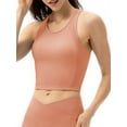 thumbnail image 1 of Women's Yoga Tank Top with Built-In Bra Crop Vest, 1 of 9
