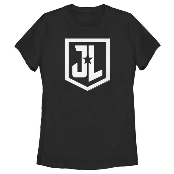 Women's Zack Snyder Justice League Badge Logo Graphic Tee Black 2X Large