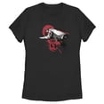 thumbnail image 1 of Women's Zack Snyder Justice League Flying Fox  Graphic Tee Black Small, 1 of 4