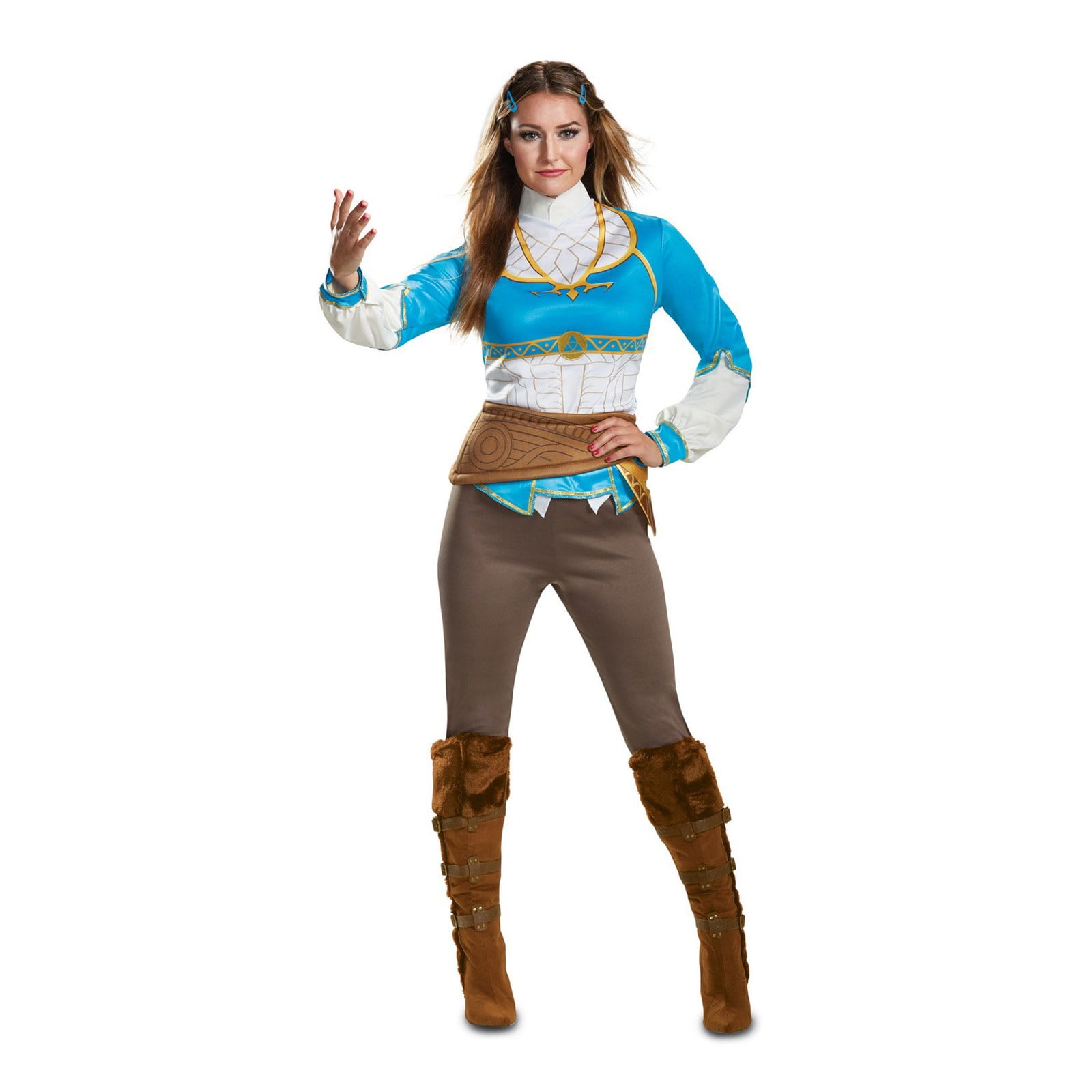 Zelda Link Party Halloween Uniform Outfit Cosplay Costume Customize Any Size