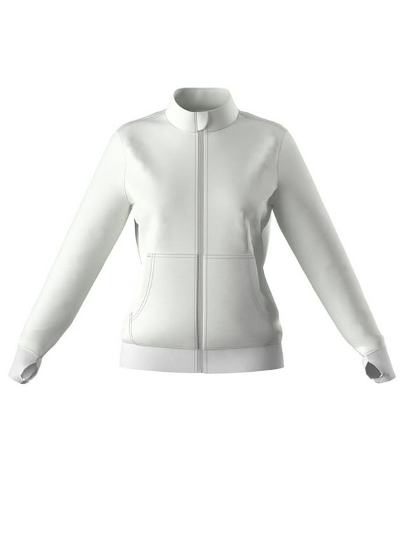 Women's Zip Front Nursing Scrub Stretch Warmup Jacket 9 Colors Sizes XS S M L XL 2XL