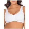 thumbnail image 1 of Women's Zip Front Sports Bra Wireless Post-Surgery Bra Active Yoga Sports Bras, 1 of 4