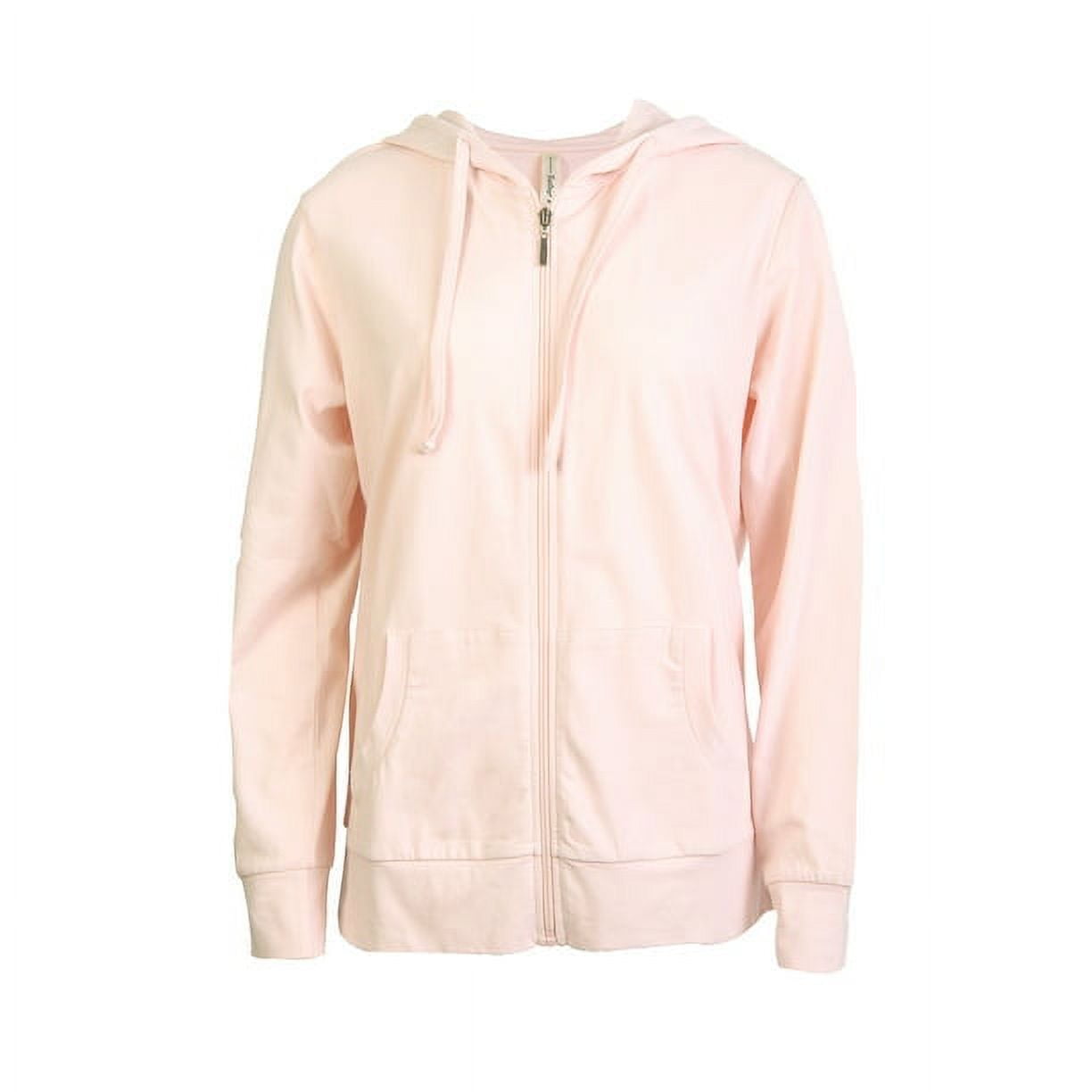 Blush zip top up hoodie