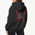 thumbnail image 1 of Women's Zip Up Hoodie Casual Printed Zippered Long Sleeved Hooded Sweater Jacket Top Plus Size Hooded Fall Top, 1 of 5