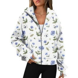 Athletic Works Women's Quilted Rib Collar Full Zipper Jacket