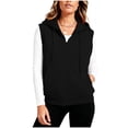 thumbnail image 1 of Women's Zipper Hoodie Sleeveless Slim Fit Hoodie Casual Lightweight Jacket, 1 of 9