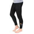 thumbnail image 1 of Women's ZooZatz Black Kansas Jayhawks Fleece Leggings, 1 of 2