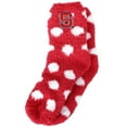 thumbnail image 1 of Women's ZooZatz NC State Wolfpack Plush Dot Socks, 1 of 1