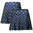 thumbnail image 1 of Women's ZooZatz Navy Notre Dame Fighting Irish Allover Print Flowy Skort, 1 of 3