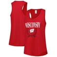 thumbnail image 1 of Women's ZooZatz Red Wisconsin Badgers Everyday Tank Top, 1 of 3
