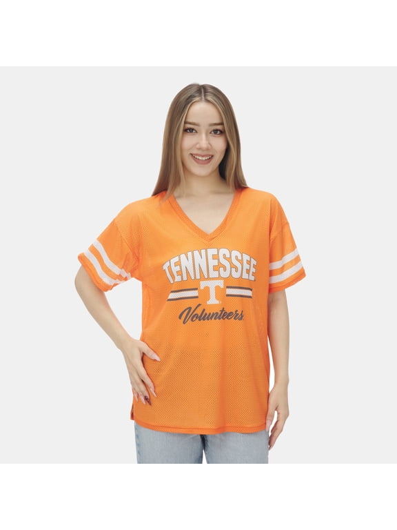 Women's ZooZatz Tennessee Orange Tennessee Volunteers Mesh Jersey Kickoff T-Shirt