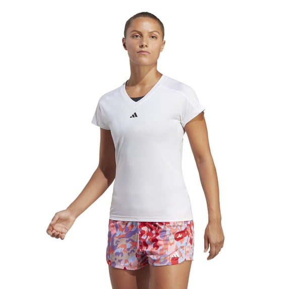 Women's adidas AEROREADY Train Essentials Minimal Tee Color: White Size: X LARGE