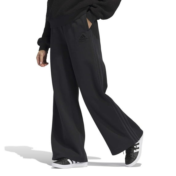 Women's adidas Coze 3-Stripes Pants Color: Black Size: LARGE