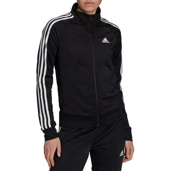 Women's adidas Essential Tricot Track Jacket Color: Black Size: X SMALL