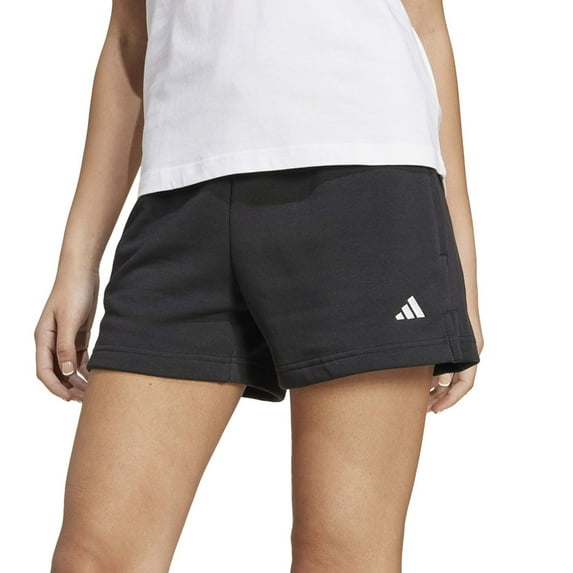 Women's adidas Essentials Fleece Sportswear Shorts Color: Black Size: SMALL