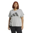 thumbnail image 1 of Plus Size adidas Essentials Winners T-Shirt Color: Grey Size: 2X, 1 of 4