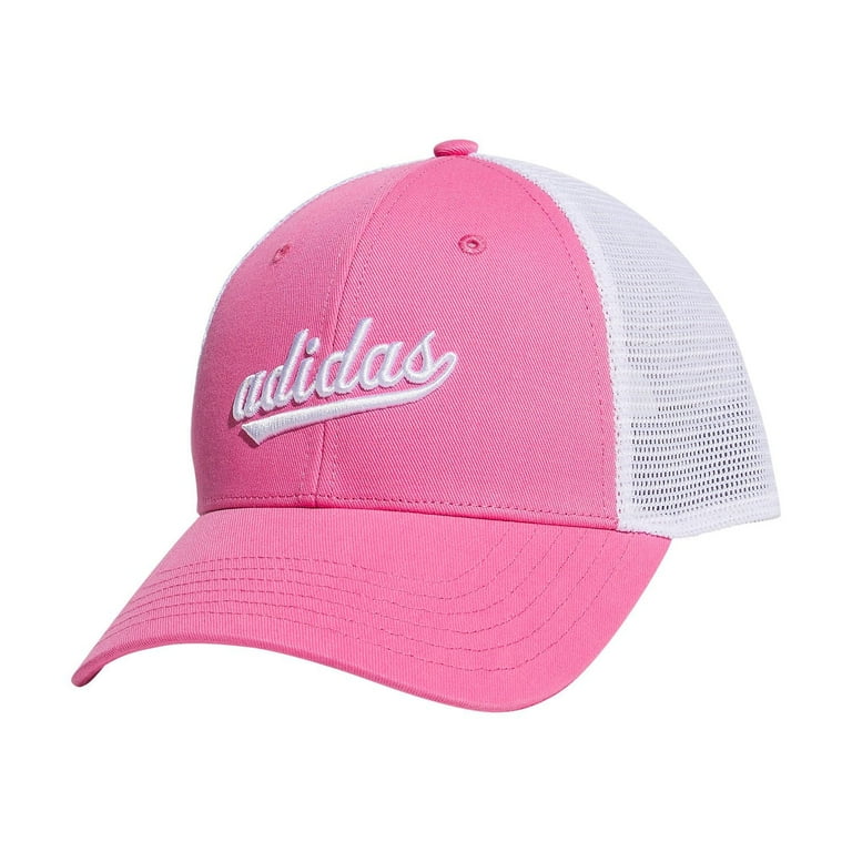 Women's adidas Mesh Trucker Hat Color: Pulse Magenta Size: N