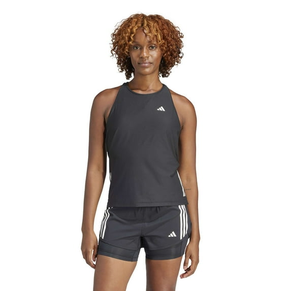 Women's adidas Own The Run Running Tank Top Color: Black Size: LARGE