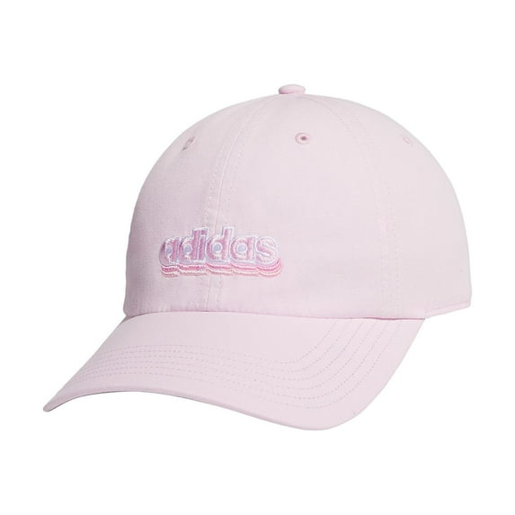 Women's adidas Saturday 2.0 Graphic Baseball Cap Color: Clear Pink Size: N/A
